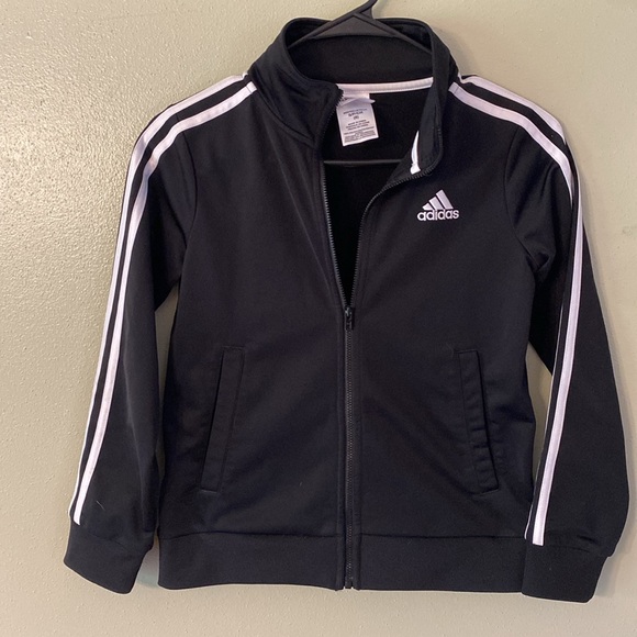 Youth Adidas Front Zip Tricot jacket - Picture 2 of 3